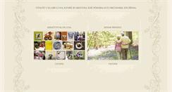 Desktop Screenshot of klubluna.sk